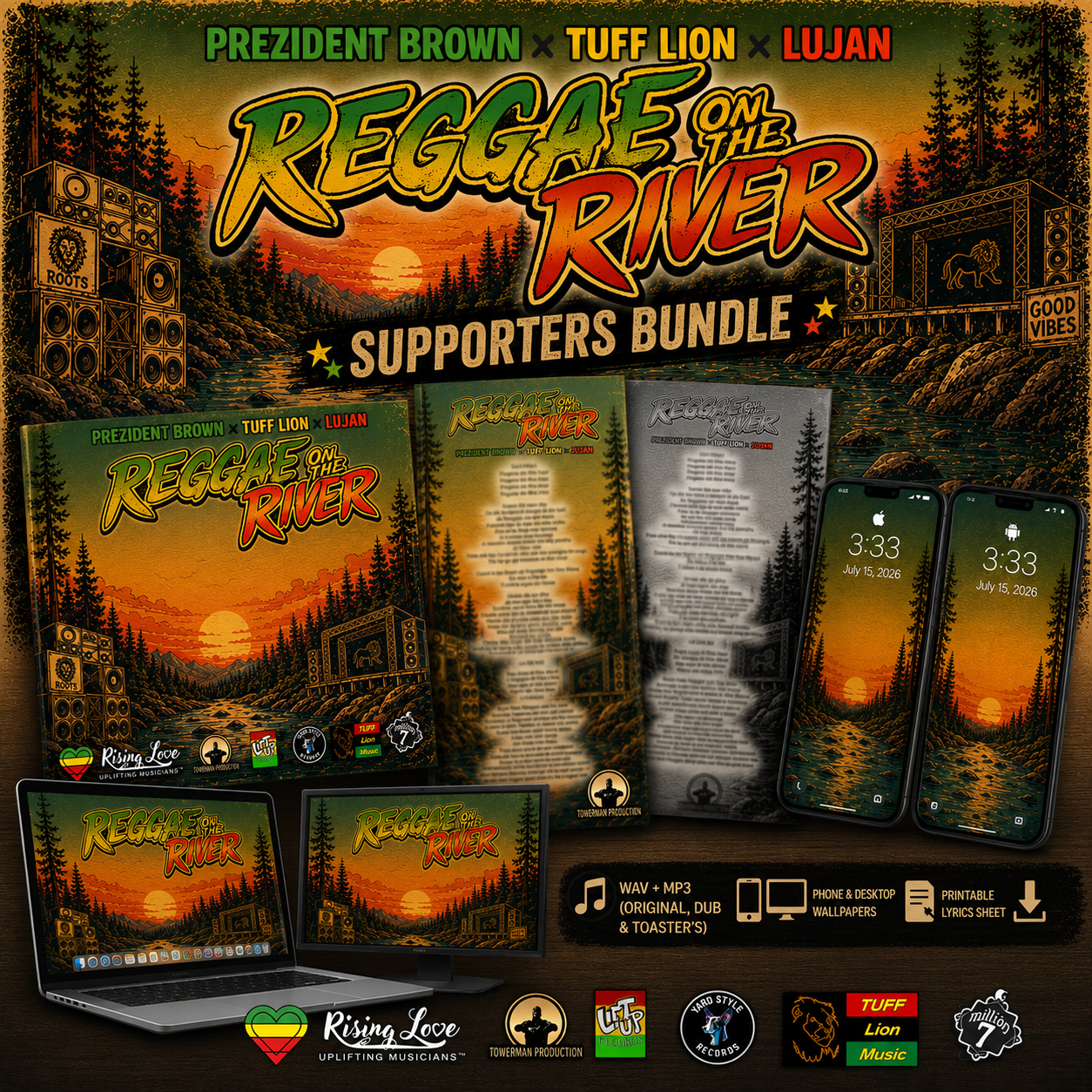 Reggae on the River — Digital Download Supporter Bundle